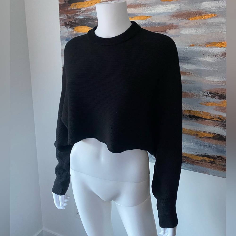 ARITZIA Wilfred Free Black Lolan Sweater - Picture 7 of 12